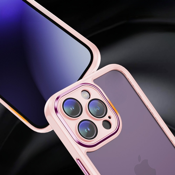 Чохол для iPhone 15 Pro Max, ERBORD Impact Guard, рожевий