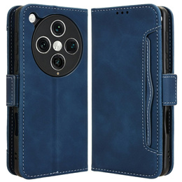 Откидной чехол для Oppo Find X8 Pro, Card Slot, темно-синий