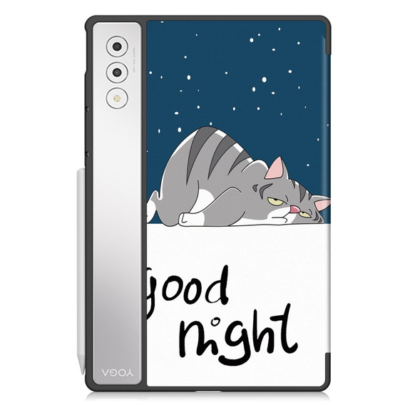 Чохол для Lenovo Yoga Tab Plus, Smartcase, cat