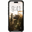 Чохол Urban Armor Gear для iPhone 17 Pro Max, Monarch Pro Kevlar MagSafe, кевларовий, чорний