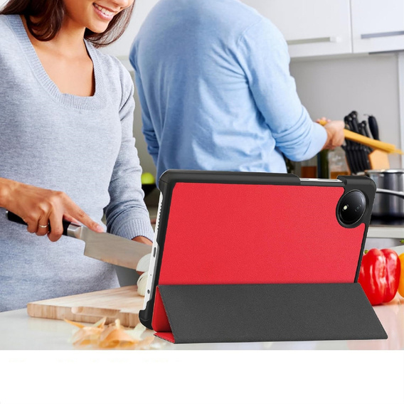 Чохол для Xiaomi Redmi Pad SE 8.7, Smartcase, червоний