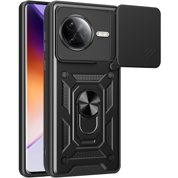Чехол NOX Camera Slide Xiaomi Poco F7 Ultra, CamShield Slide, чёрный
