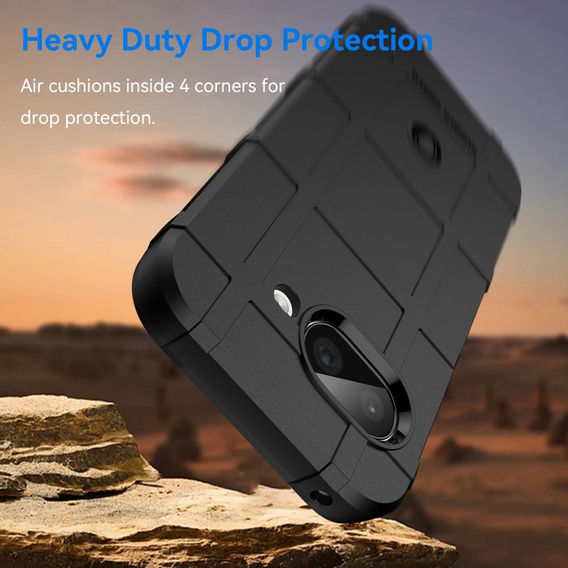 Чoхол до Motorola Edge 40 Neo, Rugged Shield, чорний