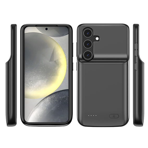 Чехол с батареей 4800mAh до Samsung Galaxy S23 Ultra, Black