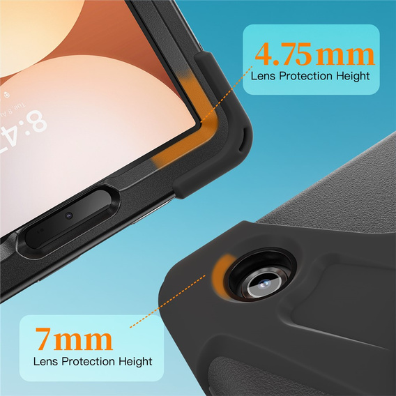 Броньований чохол з підставкою та ременем через плече для Samsung Galaxy Tab A11