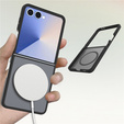 Чохол з MagSafe - гібридний матовий чохол для Samsung Galaxy Z Flip7