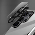 Чехол для Samsung Galaxy S25 Ultra, Magnetic Dual Glass, серебряный