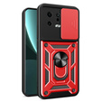 Чехол NOX Camera Slide Xiaomi 13, CamShield Slide, красный