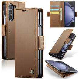 CASE фліп-чохол для Samsung Galaxy Z Fold6 5G, Litchi Wallet, коричневий