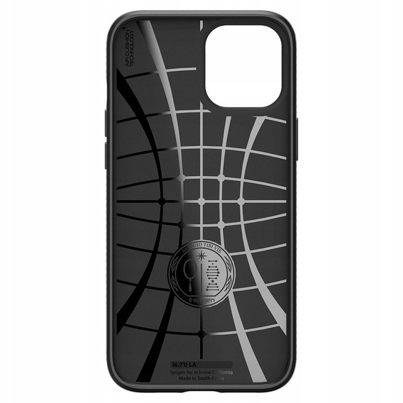 Чехол Spigen до iPhone 12/12 Pro, Liquid Air, чёрный