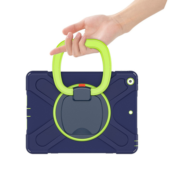 Детский чехол X-Armor для iPad 7/8/9 10.2 2021 / 2020 / 2019, Blue/Green
