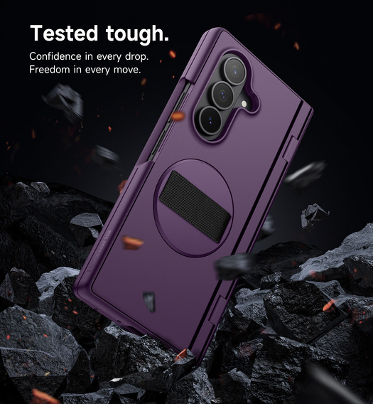 Чохол Suritch з підставкою 360° і вбудованим захистом екрану для Samsung Galaxy Z Fold7