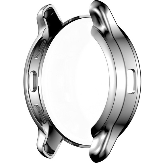 Чехол 2в1 с защитой экрана для часов Garmin Venu 2 Plus, Silver