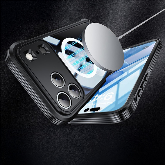 Протиударний чохол зі склом MagSafe для iPhone 17 Pro Max