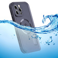 Водонепроникний чохол для iPhone 13 Pro Max, Redpepper, для MagSafe, чорний