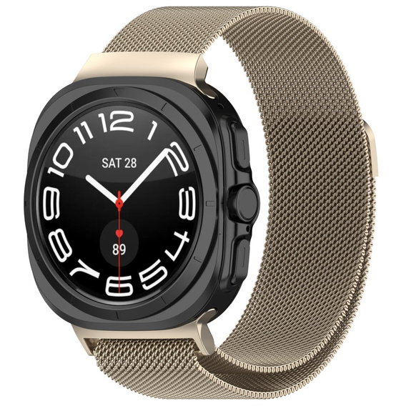 Міланський браслет для Samsung Galaxy Watch Ultra 47mm (2025 / 2024), бежевий