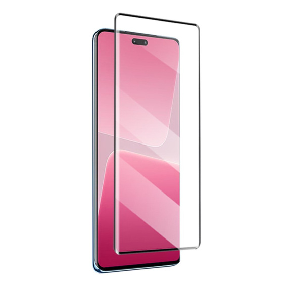 Загартоване скло Mocolo Full Glue для Xiaomi 13 Lite, чорна рамка