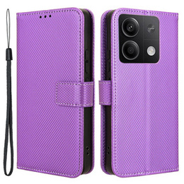 Откидной чехол для Xiaomi Redmi Note 13 5G, Wallet Smart Magnet, фиолетовый