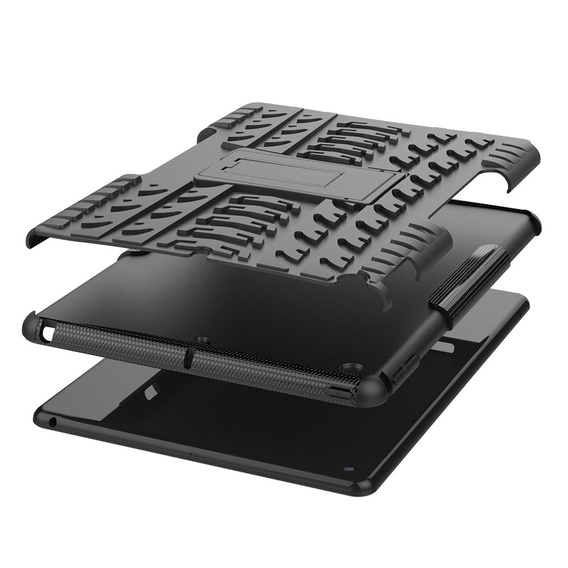 Чехол для iPad 10.2 2021 / 2020 / 2019, Tire Armor, чёрный