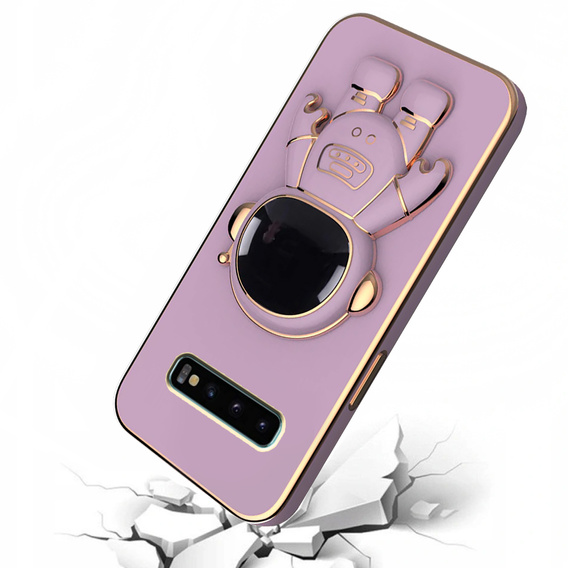 Чoхол до Samsung Galaxy S10, Astronaut, фіолетовий
