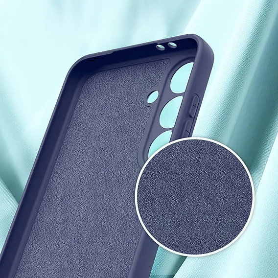 Чoхол до Samsung Galaxy A56 5G, Silicone Lite, темно-синій