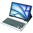 Чохол + клавіатура Apple iPad Air 11" 6 gen. 2024, Leather Pen Slot, темно-зелений