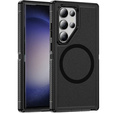 Чохол з рамкою для Samsung Galaxy S23 Ultra, для MagSafe, чорний