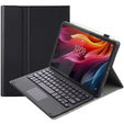 Чехол + клавиатура Lenovo Tab K11 Plus, Leather Pen Slot TouchPad, чёрный