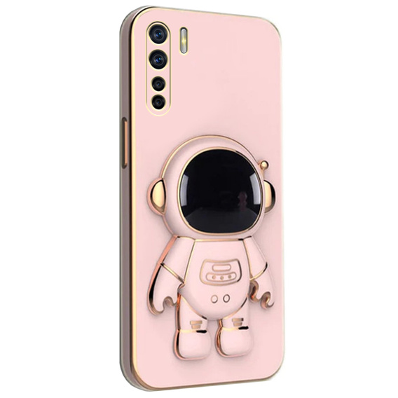 Чoхол до Oppo A91/F15, Astronaut, рожевий