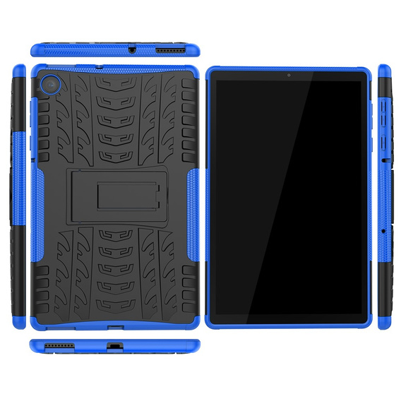 Чехол для Lenovo Tab M10 Plus TB-X606F, Tire Armor, синий