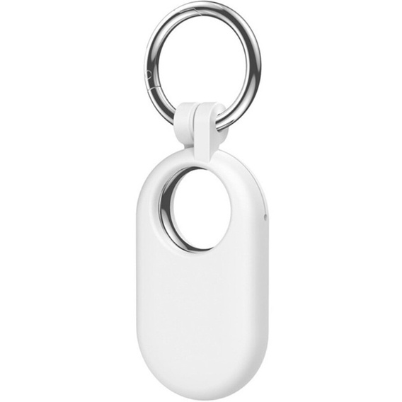 Силиконовый чехол-брелок для Samsung SmartTag2, белый
