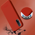 Чехол до Vivo Y20S / Y11S, Silicone Lite, красный