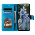 Откидной чехол для Samsung Galaxy A55 5G, Mandala Flower, зелёный