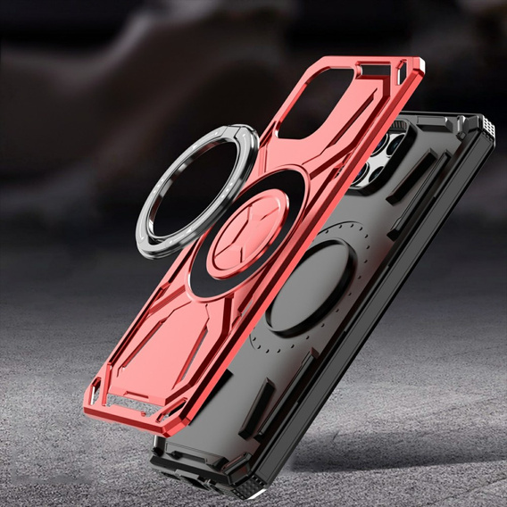 Чехол для T Phone 2 5G, Heavy Duty Ring, красный