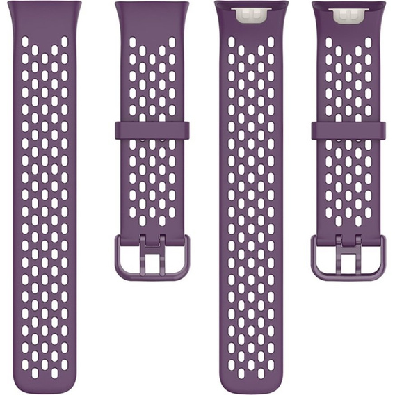 Силиконовый ремешок для Xiaomi Mi Band 7 Pro, Dark Purple