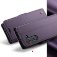 CASE фліп-чохол для Samsung Galaxy Z Fold6 5G, Litchi Wallet, фіолетовий