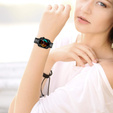 Бриллиантовый браслет для Xiaomi Smart Band 8 Pro, черный