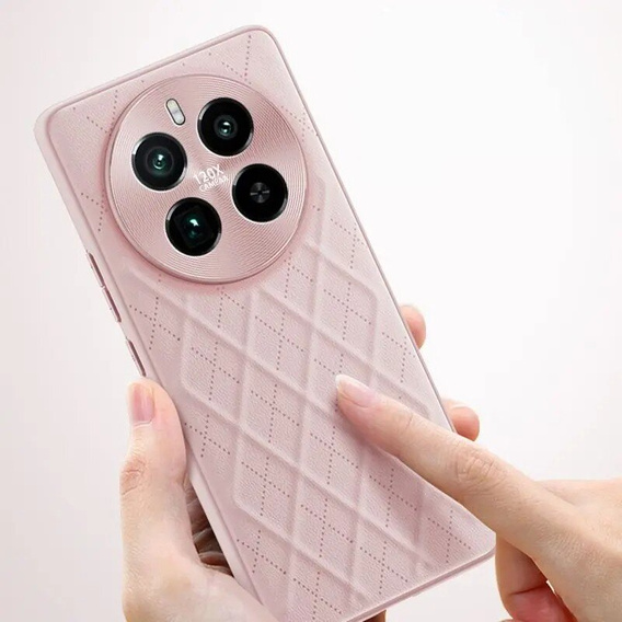 Чехол для Realme 12 Pro 5G / 12 Pro+ 5G, Rhombus, розовый