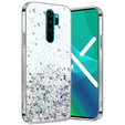 Чехол до Xiaomi Redmi Note 8 Pro, Glittery, прозрачный