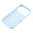 Силиконовый чехол для iPhone 17 Pro, для MagSafe, противоударный, синий