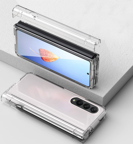 Чохол GKK Hard PC для Samsung Galaxy Z Fold 4 5G, Transparent