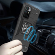 Чохол KickStand Ring до Xiaomi Redmi 10, Protective, Black