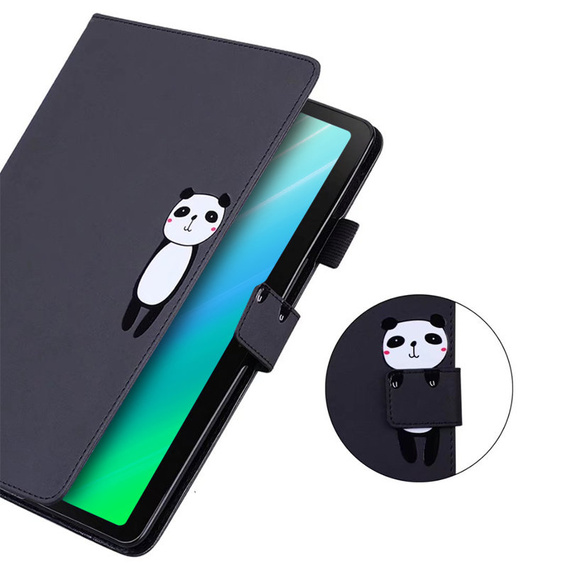 Чехол для iPad 10.2" 2021/2020/2019 (9/8/7 gen.), с клапаном, animal, чёрный