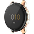 Чехол 2в1 с защитой экрана для часов Garmin Venu 2 Plus, Rose gold
