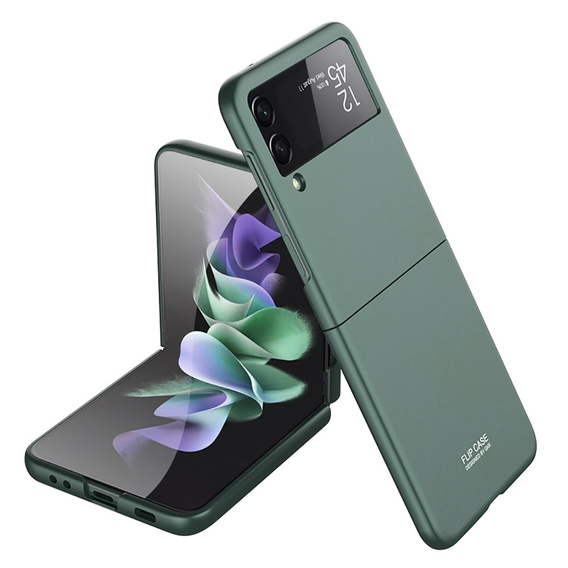 Чехол GKK PC Case до Samsung Galaxy Z Flip3 5G, Green