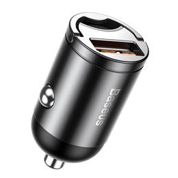 Baseus Автомобильное зарядное устройство 2-Port USB i USB Type-C PD40W/QC3.0 - Grey