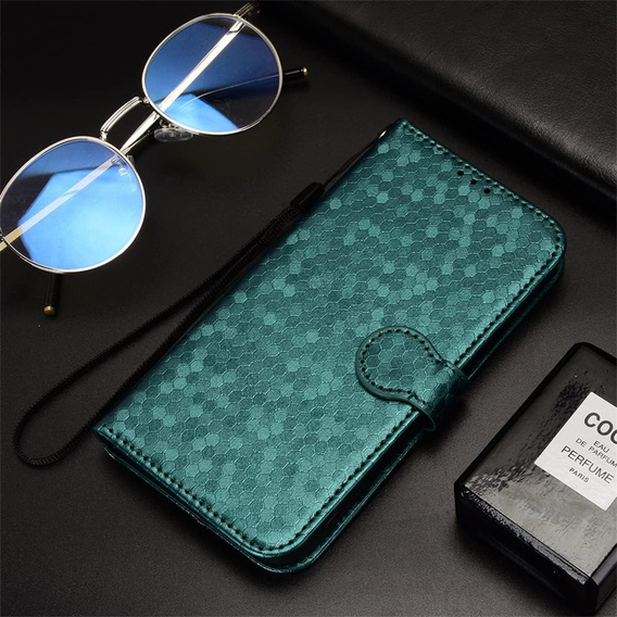 Чохол-фліп для Realme C71, Wallet Rhombus, зелений