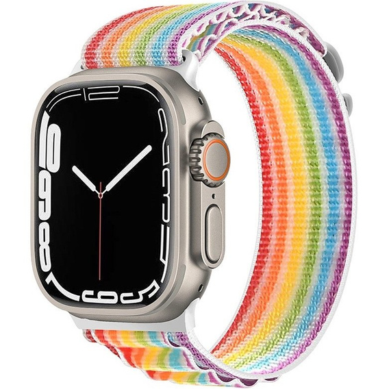 Нейлоновый ремешок до Apple Watch 1/2/3/4/5/6/7/8/SE/ULTRA 42/44/45/49mm, Colorful
