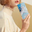 Откидной чехол для Xiaomi Redmi Note 12S, Wallet Marble, синий