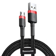 Baseus Кабель Micro-USB 1.5A 2m - Black/Red